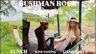 LIFE IN ZIMBABWE 🇿🇼 : BUSHMAN ROCK SAFARIS || WINE TASTING 🍷 || LUNCH || GAME DRIVE 