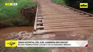 Gran Hospital del Sur, una mega obra en medio de la precariedad