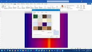 🧱 Add Stunning Texture Fill Effects in MS Word! 🎨 | Make Your Document Background POP! 💥