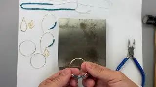 How to Use Beading Hoop to Make Fancy Beaded Earring Hooks