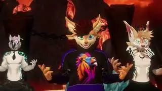 MMD Dance World VR Chat 