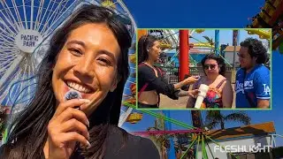 Asking Strangers WILD Questions! 💚👀 | Fleshlight In The Wild