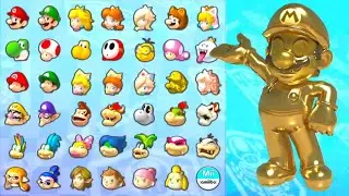 Gold Mario in Mario Kart Tour