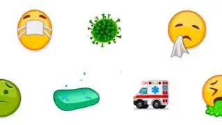 Emoji animate Telegram Covid-19