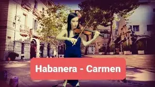 Habanera - carmen - Violin Cover - Lara silverman