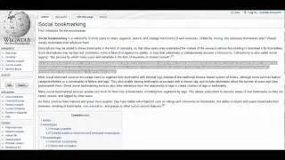 What is Social Bookmarking and How do I do It?