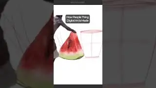 Funny Painting tutorial 🤣| #Digital Art #shorts