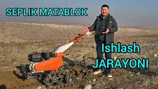 2 TA SEPLIK GUSINITSALIK MATABLOKLAR NARXLARI,VA ISHLASH JARAYONI, MINI TRAKTR NARXLARI YER XAYDAYD