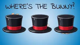 Which hat hides the bunny? Solve this logic puzzle