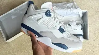 Jordan 4 SB Midnight Navy On Feet + Review &ndash; Worth the Hype in 2025?