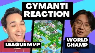 We Tried the New Cymanti Skin &mdash; World Champ and League MVP React LIVE