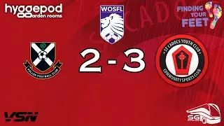 Pollok 2-3 St Cadoc's | WoS Premier Division | Highlights | 09/03/24
