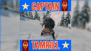 CAPTAIN TAMRIEL!!🦸| Skyrim: Gate To Sovngarde 1800+ mods💥| Shield Brawler Build🛡️👊