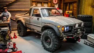 RCmodelex Restoration, Part 5, Interior In, Test Run, Troubleshooting, Scale RC Hilux