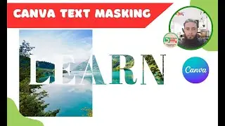 How to Create a Text Masking in Canva | Canva Tutorial 2024 | OK Digital Consultant