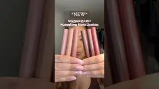 *NEW* Morphe Lip Filter Hydroplump Soft Matte Lipsticks 👀💄 Tryon & First Impressions