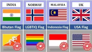 Most Loving Flags From Different Countries | Favorite Country Flags