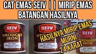 Cat emas merk Seiv paint DC0009 Brilliant Gold Met