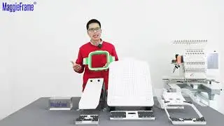 Introduction of HoopTalent Hooping Station Kit for the 6.9-inch  175x175mm Magnetic hoop MaggieFrame