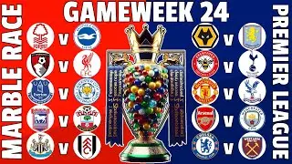 MARBLE RACE PREMIER LEAGUE - Gameweek 24