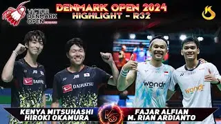 Kenya Mitsuhashi/Hiroki Okamura (Jpn) Vs Fajar/ Fikri (Ina) | Denmark Open 2025 | R32