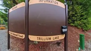Journey to Trillium Lake Portland Oregon USA