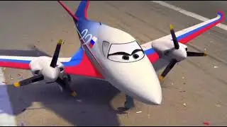 Planes (2013) New York to Iceland Leg Russian version (English) (Full Version)