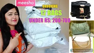 Meesho 12 Best Quality Bags Haul Start Rs:212/ Sling Bag, Hand Bag , Clutch Haul #Meesho #Bag
