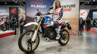 Представлен новый мотоцикл Honda XL500T 2026 года!! Новый Kawasaki KLE500 Challenger!!