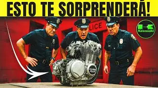 &iexcl;La Impactante Verdad Detr&aacute;s del Motor Policial Kawasaki KZ1000!