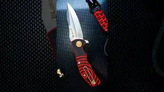 ЧТО ЭТО, ЧТО?! Новый Bloke Z: яркая красно-черная рукоять и D2 на клинке  #edc