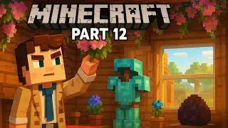 Minecraft Hardcore Ep 12 : Decorating My New House #minecraft #hardcore #crafto 