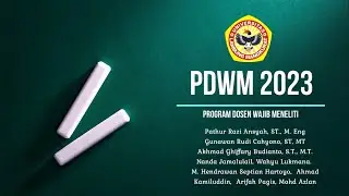 PDWM 2023 I LPPM Universitas Lambung Mangkurat I Cooling Panel