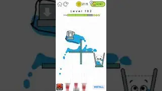Happy Glass. Level 102. Walkthrough.