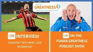 The FUNDA Greatness Podcast 🎙🎧Episode 1: Marc Pugh Professional Footballer & #TheFoodieFootballer