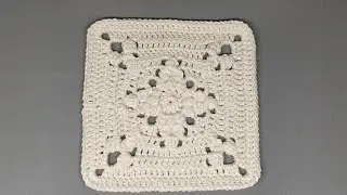 Easy Crochet Cross in the Square Block/Great for Afghans or Baby Blankets
