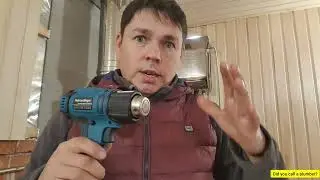 Еще один инструмент в копилку ☺ Аккумуляторный строительный фен