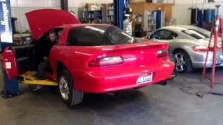 383 LT4 at RedShift, magnaflow exhaust, hooker headers, no cats