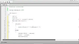 C++ Tutorial 11 - Fibonacci Series