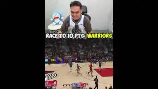 Warriors vs Blazers, race to 10 pts | Reaction Video #warriors #nba #patriciobosspaldo