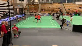 Good start in Sweden | Danny Bawa Chrisnanta & Tan Wei Han VS Filip Suwanphingkha & Malena Norrman