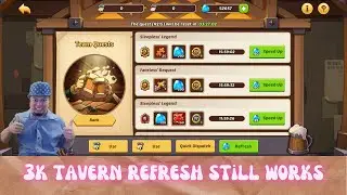 Idle Heroes - Tavern Refresh System still works