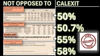 NEWS EXCLUSIVE...  YouGOV poll shows 26% of CA 