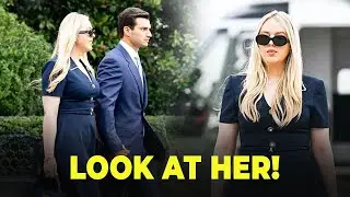 New Mom Tiffany Trump Looks Effortlessly Chic as She Accompanies Dad Donald to UK