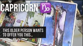 CAPRICORN ♑️ This OLDER MAN or WOMAN wants to GIVE YOU THIS‼️✨⚡️💫