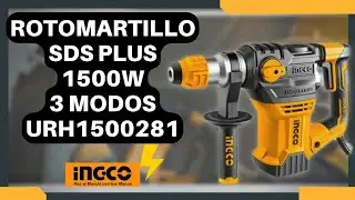 TALADRO ROTOMARTILLO SDS Plus INGCO RH1500281 - Lo Más Nuevo INGCO 🛠
