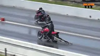 Motorbike Drag Race Bradenton Motorsports Park 2024 pure Sound!