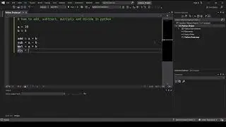 How to perform basic arithmetic operation in python