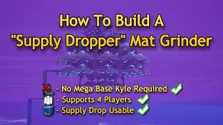 How to Build a Supply Dropper Mat Grinder - Fortnite STW