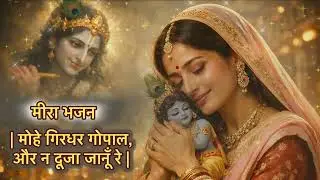 मोहे गिरधर गोपाल, और न दूजा जानूँ रे | मीरा बाई कृष्ण भजन | Mohe Girdhar Gopal | Meera Bai Bhajan